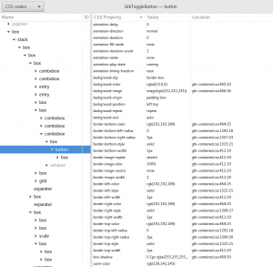 CSS Nodes in the Inspector