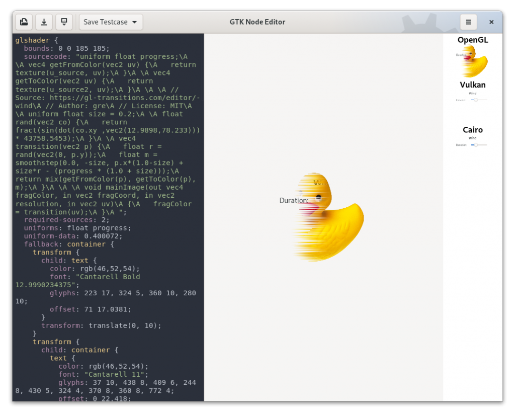 what does gtk mean in text